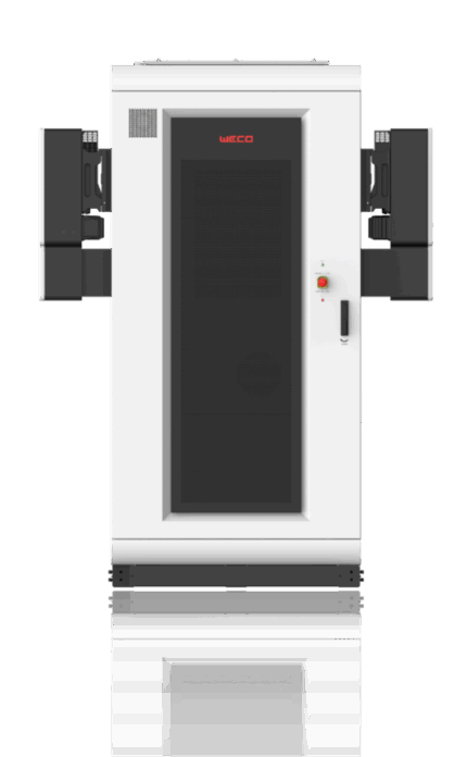 Weco A-KOOL C&I cabinet di accumulo uscita singola 61,4 kWh 448VDC 8 batterie